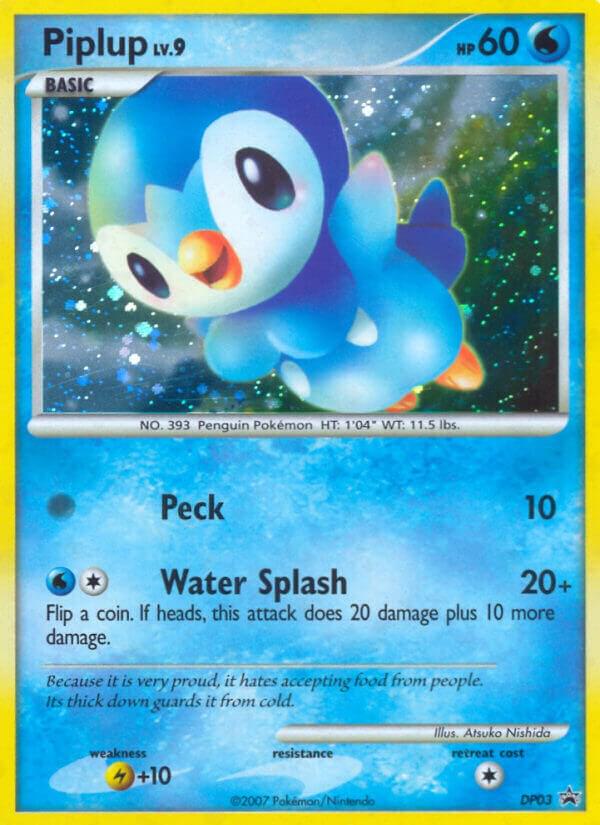 Piplup - DP03, Diamond and Pearl Promos DP03