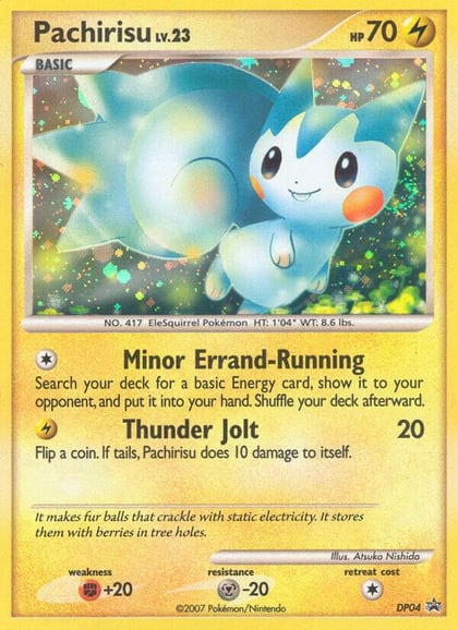 Pachirisu - DP04, Diamond and Pearl Promos DP04