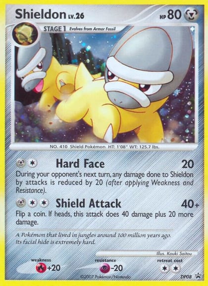 Shieldon - DP08, Diamond and Pearl Promos DP08