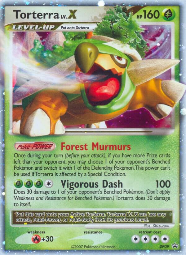 Torterra LV.X - DP09, Diamond and Pearl Promos DP09