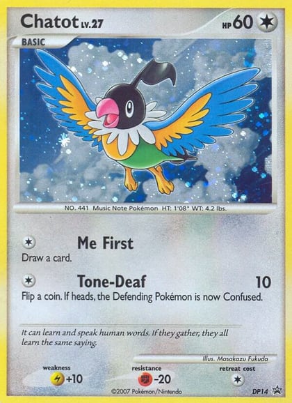 Chatot - DP14, Diamond and Pearl Promos DP14
