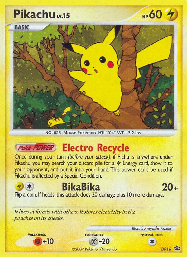Pikachu - DP16, Diamond and Pearl Promos DP16