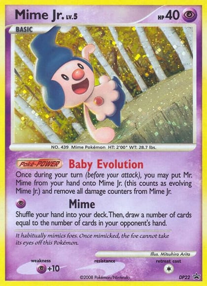 Mime Jr. - DP22, Diamond and Pearl Promos DP22