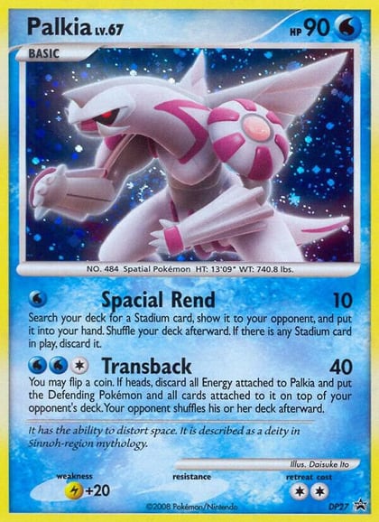 Palkia - DP27, Diamond and Pearl Promos DP27
