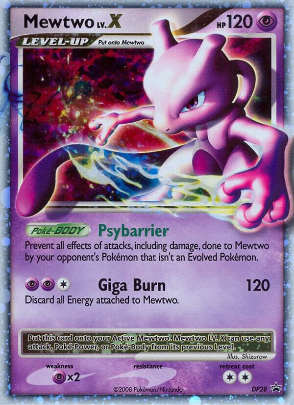 Mewtwo LV.X - DP28, Diamond and Pearl Promos DP28