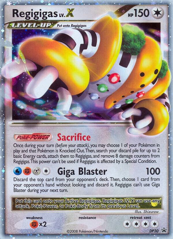 Regigigas LV.X - DP30, Diamond and Pearl Promos DP30