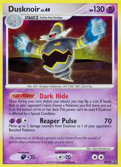 Dusknoir - DP33, Diamond and Pearl Promos DP33
