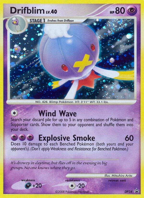 Drifblim - DP34, Diamond and Pearl Promos DP34