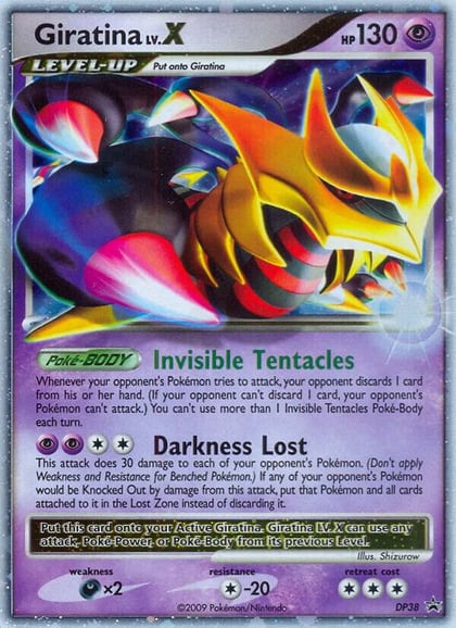 Giratina LV.X - DP38, Diamond and Pearl Promos DP38
