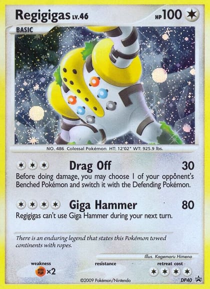 Regigigas - DP40, Diamond and Pearl Promos DP40