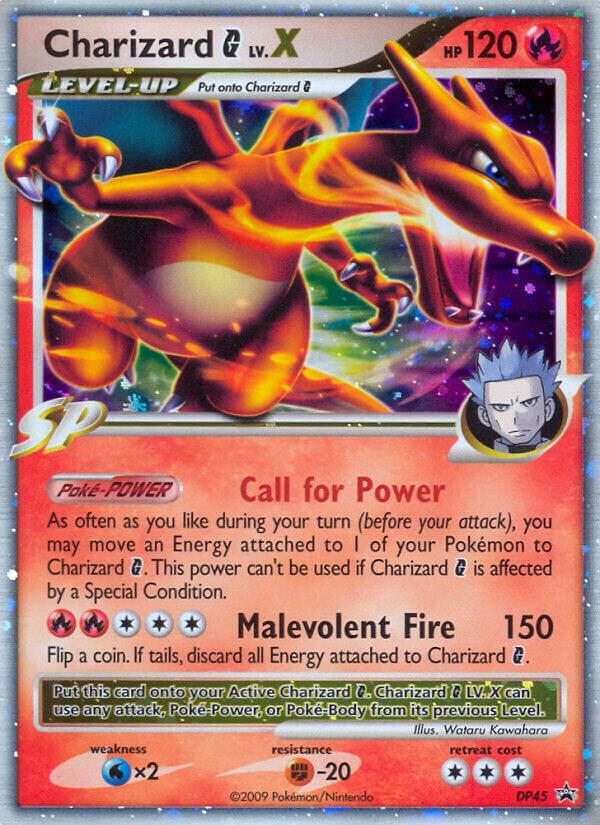 Charizard G LV.X - DP45, Diamond and Pearl Promos DP45