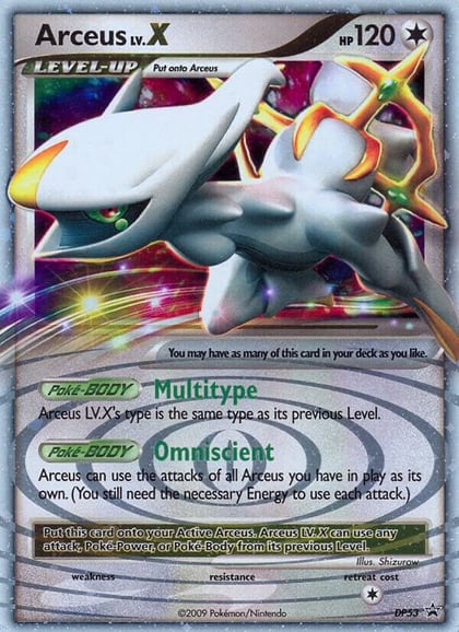 Arceus LV.X - DP53, Diamond and Pearl Promos DP53