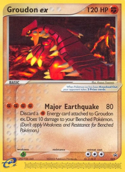 Groudon ex - 002 (Nintendo Power Magazine), Nintendo Promos 002