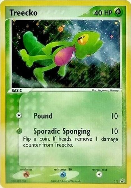 Treecko - 016 (EX Deck Tin), Nintendo Promos 016