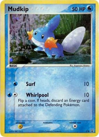 Mudkip - 018 (EX Deck Tin), Nintendo Promos 018