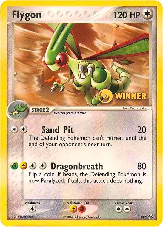 Flygon - 025 (e-League) [Winner], Nintendo Promos 025