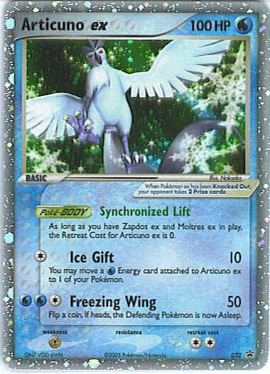 Articuno ex - 032 (EX Collector's Window Tins), Nintendo Promos 032