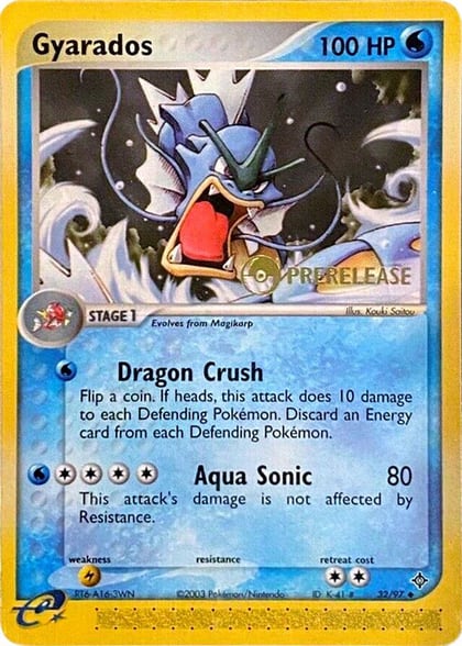 Gyarados - 32/97 (Prerelease), Nintendo Promos 32/97