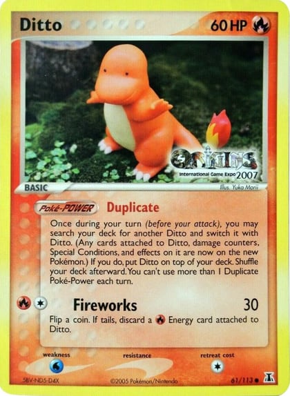 Ditto - 61/113 (Origins International Game Expo 2007), Nintendo Promos 61/113
