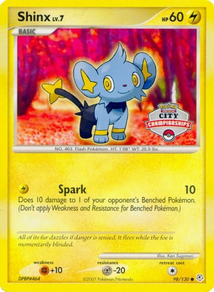 Shinx - 98/130 (City Championships), Nintendo Promos 98/130