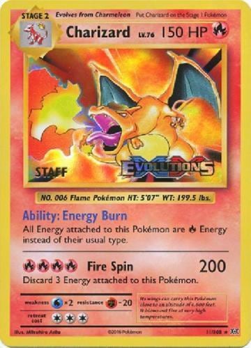 Charizard - 11/108 (Prerelease), XY Promos 11/108