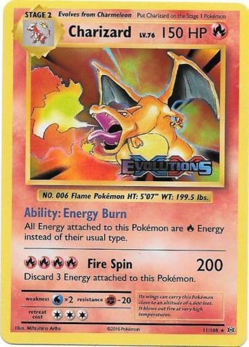 Charizard (XY Evolutions Prerelease), XY Promos 11/108