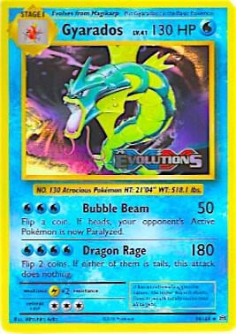 Gyarados (XY Evolutions Prerelease), XY Promos 34/108