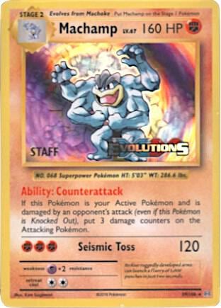 Machamp - 59/108 (Prerelease) [Staff], XY Promos 59/108