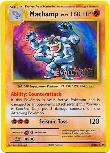 Machamp (XY Evolutions Prerelease), XY Promos 59/108