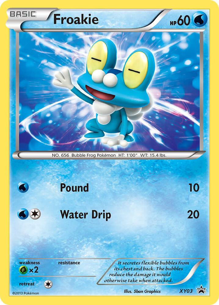 Froakie - XY03, XY Promos XY03