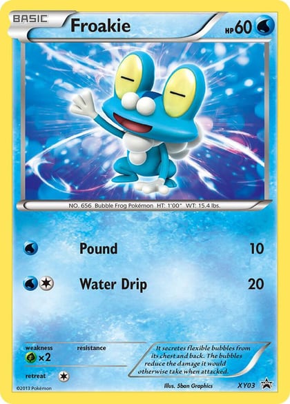 Froakie - XY03, XY Promos XY03