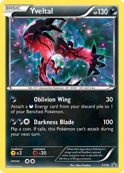 Yveltal - XY06, XY Promos XY06