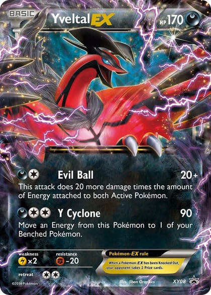 Yveltal EX - XY08, XY Promos XY08