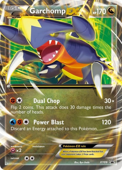 Garchomp EX, XY Promos XY09