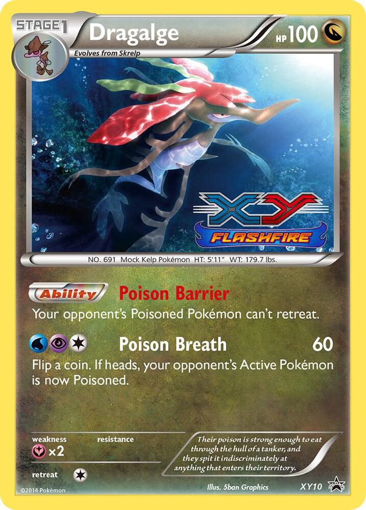 Dragalge - XY10 (Prerelease), XY Promos XY10