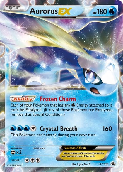 Aurorus EX - XY102, XY Promos XY102