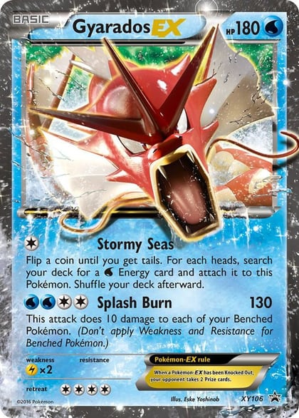 Gyarados EX, XY Promos XY106