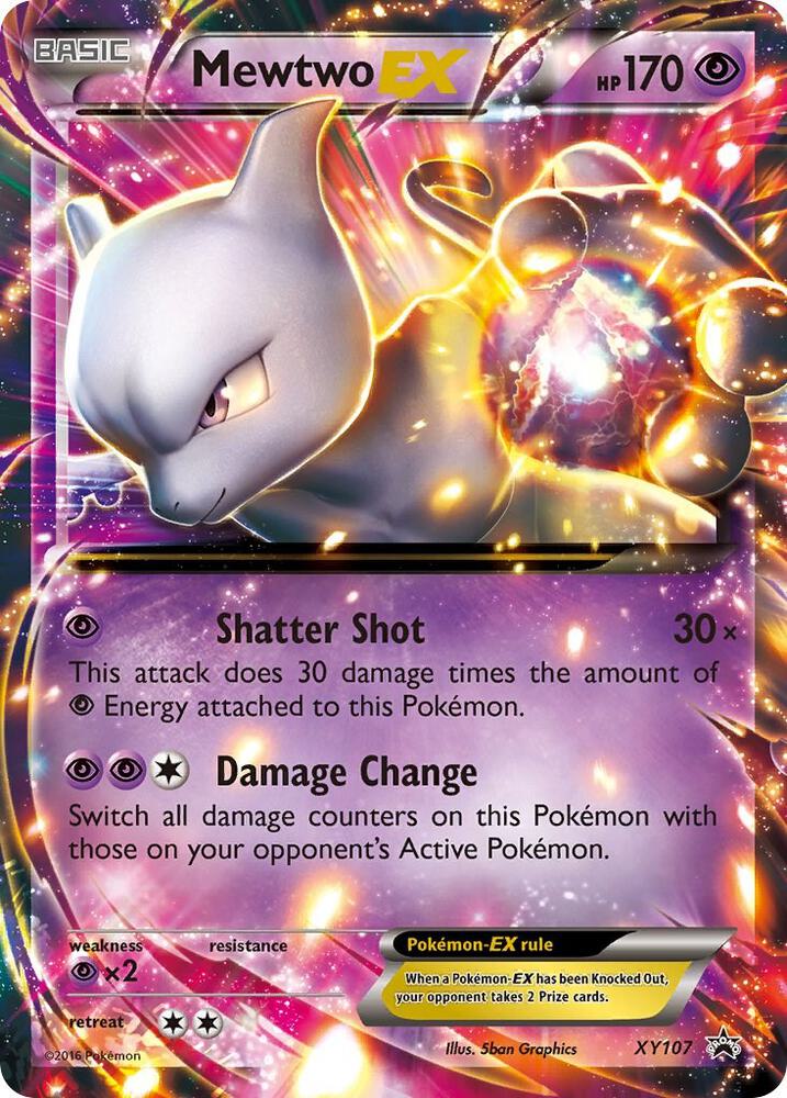 Mewtwo EX - XY107, XY Promos XY107