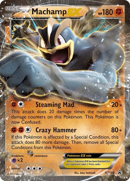 Machamp EX, XY Promos XY108