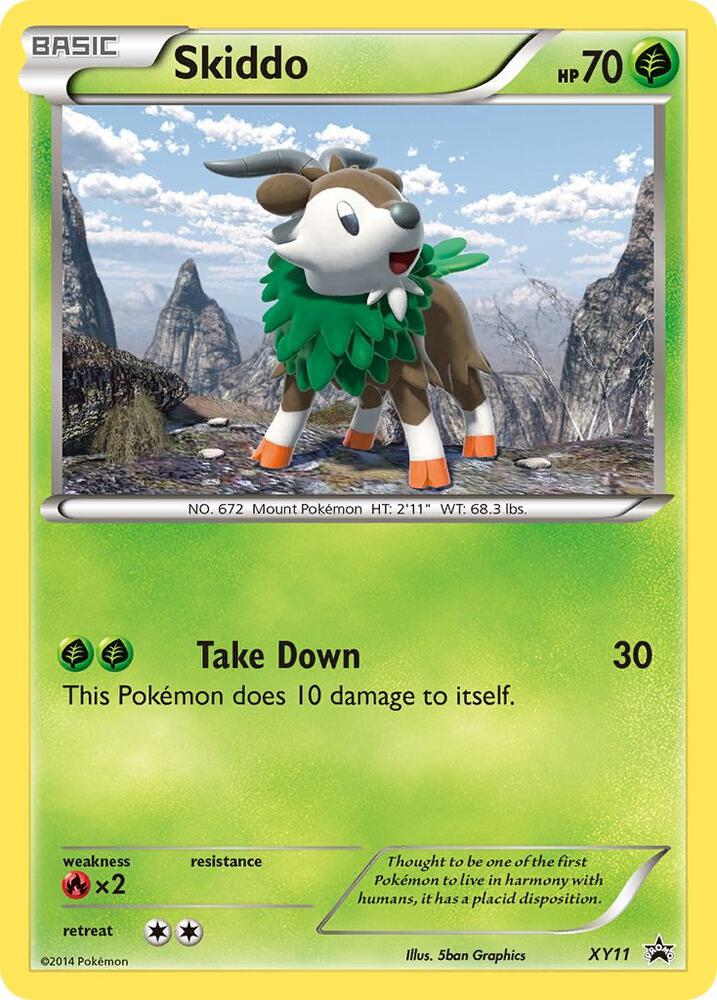 Skiddo - XY11, XY Promos XY11