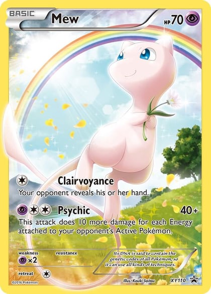 Mew - XY110, XY Promos XY110