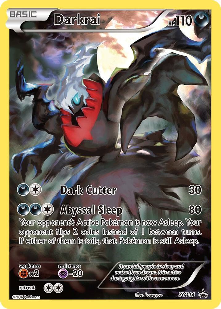 Darkrai - XY114, XY Promos XY114
