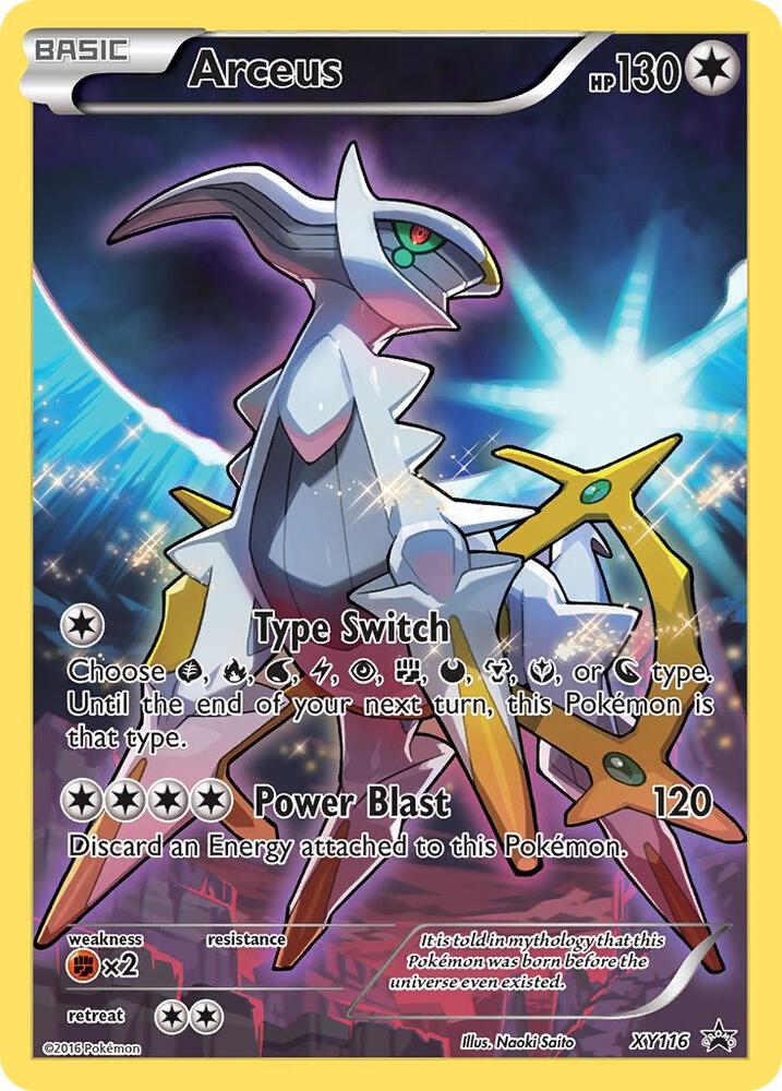 Arceus - XY116, XY Promos XY116