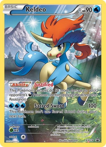 Keldeo - XY118, XY Promos XY118