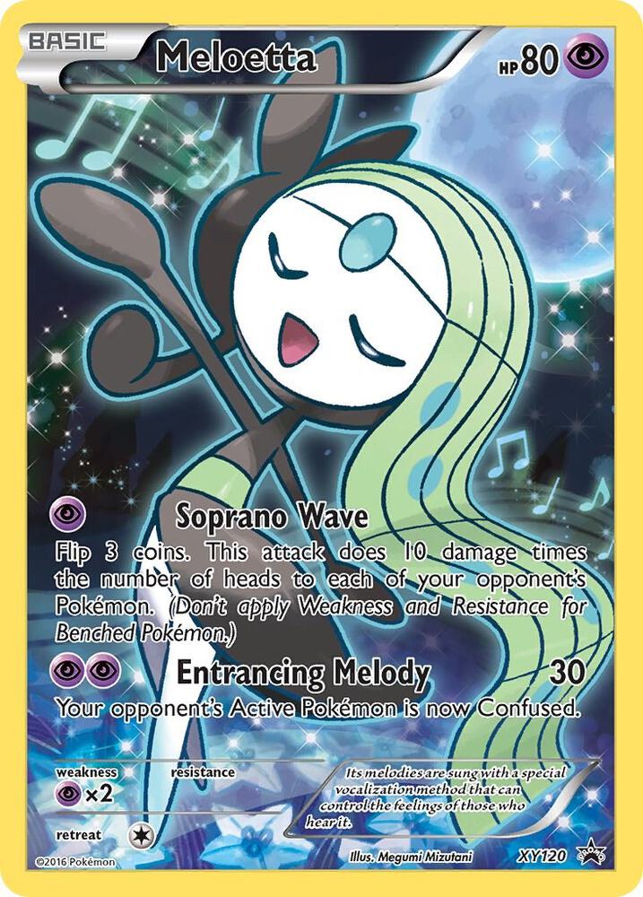 Meloetta - XY120, XY Promos XY120