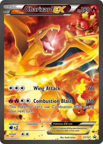 Charizard EX - XY121, XY Promos XY121