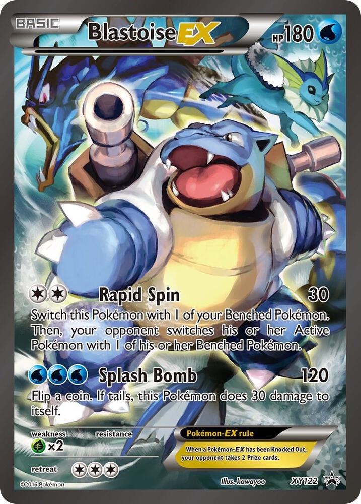 Blastoise EX - XY122, XY Promos XY122