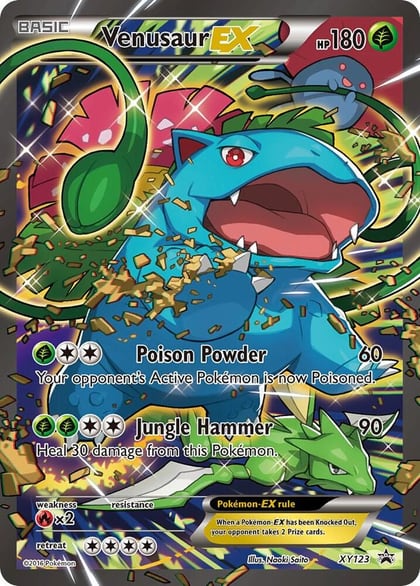 Venusaur EX - XY123, XY Promos XY123
