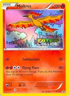 Moltres - XY127 (Prerelease) [Staff], XY Promos XY127