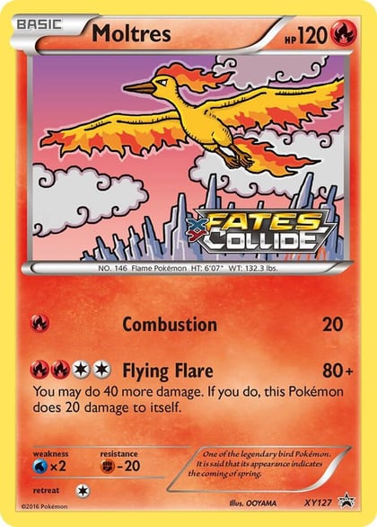 Moltres (Prerelease), XY Promos XY127